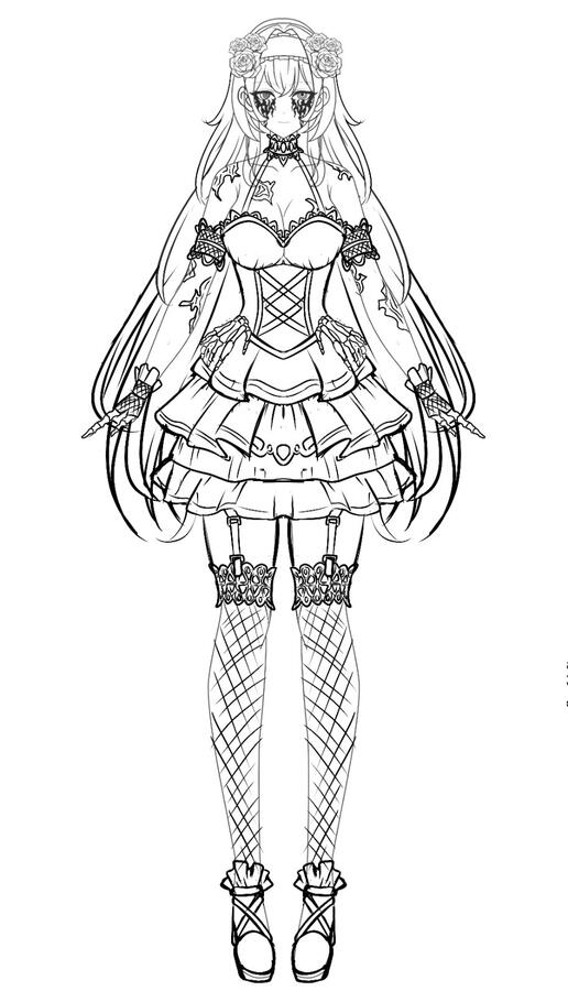 Vtuber Model Sketch